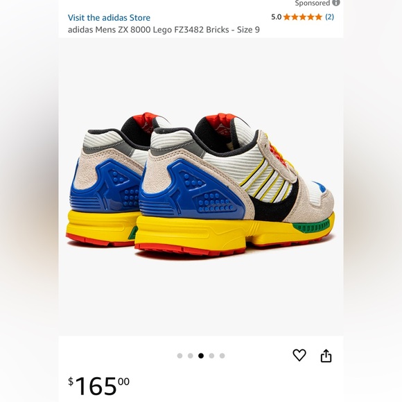 ✨New Adidas Legendary Lego Men Sneakers Legos & extra laces. LE Various Sizes ✨ - Picture 7 of 8